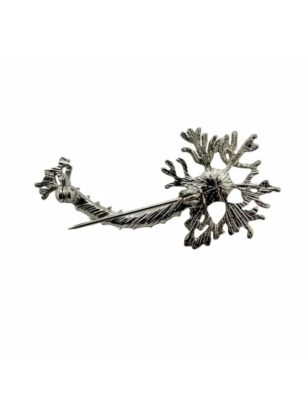⭐Hanreshe Neuron Pin Brooch Crystals Medical Jewelry Brain Nerve Cell Chemistry